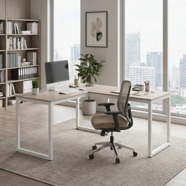 The CornerSuite Executive L-Desk