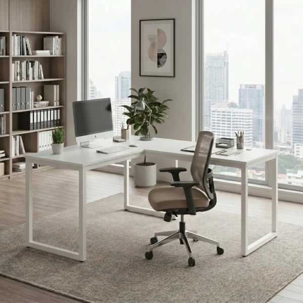 The CornerSuite Executive L-Desk